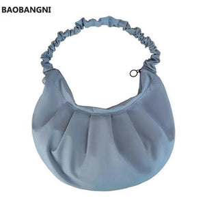 High Capacity Half Moon Crossbody Bags For Women Summer Light Shoulder Bag