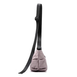 Vintage Women's Nylon Shoulder Chest Crescent Messenger Crossbody Bag