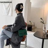 Summer Lady Shoulder Handbags Small Stone Pattern Female Totes for Women