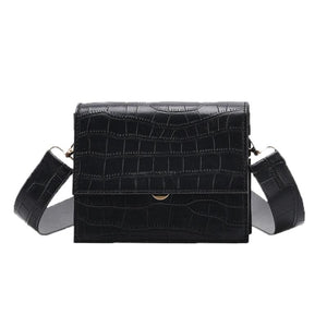 Summer Lady Shoulder Handbags Small Stone Pattern Female Totes for Women