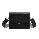 Summer Lady Shoulder Handbags Small Stone Pattern Female Totes for Women