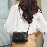 Vintage Shoulder Bag Soft PU Leather Messenger Bag
