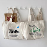 Women's Canvas Tote Bag Shoulder Schoolbag