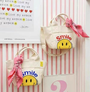 Canvas Trapeze Women Handbags Shoulder Crossbody Bags Small Tote