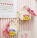 Canvas Trapeze Women Handbags Shoulder Crossbody Bags Small Tote