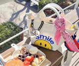 Canvas Trapeze Women Handbags Shoulder Crossbody Bags Small Tote