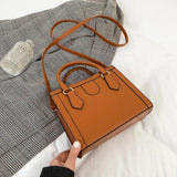 Retro Women Handbags Solid Girls Shoulder Bags Women Crossbody Bags