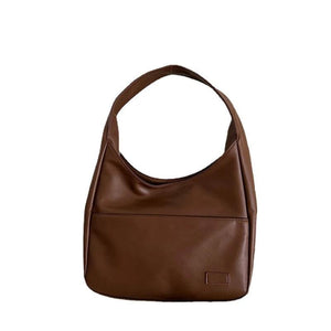 Vintage Soft Leather Shoulder Bag for Ladies Women's Tote Purse