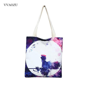 Kiki's Service Cosplay Handbag Spirited Away Canvas Shoulder Bag