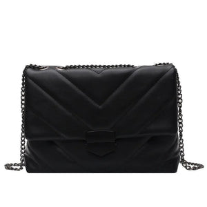 Rivet Chain Crossbody Bag for Women Small Shoulder Handbag