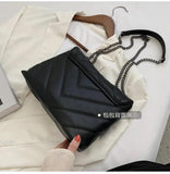 Rivet Chain Crossbody Bag for Women Small Shoulder Handbag