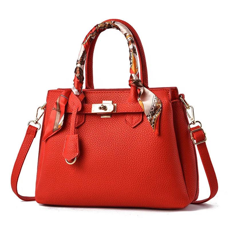 Red Bridal Bag Women's Handbag Wedding Gift