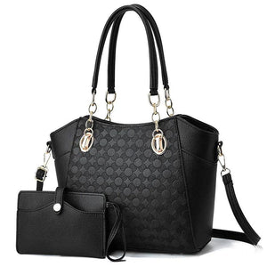 PU Leather Large Totes Shoulder Bag for Autumn and Winter