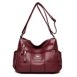 Leather Sac Handbags Women Bags Shoulder Crossbody Hand Bags for Women Purses