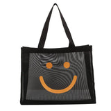 Summer Ins Women Bag Transparent Shoulder Tote Large-capacity Handbag