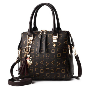Leather Tote Bag for Women Ladies Handbag