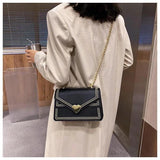 Heart PU Leather Japanese Style School Shoulder Crossbody Bags Purses