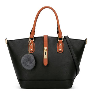 Portable European Letter Shoulder Bag Women Handbag