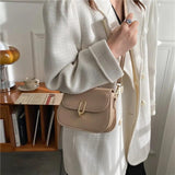 Retro Shoulder Bags Solid Crossbody Women's Bags Large Capacity Handbags