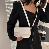 PU Leather Shoulder Bags Women Texture Office Lady Crossbody Flap Bag
