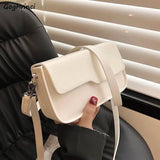 PU Leather Shoulder Bags Women Texture Office Lady Crossbody Flap Bag