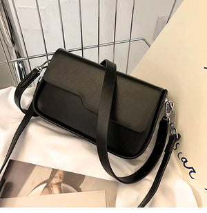 PU Leather Shoulder Bags Women Texture Office Lady Crossbody Flap Bag