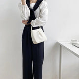 PU Leather Shoulder Bags for Women Versatile Style Handbags