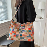 Waterproof Floral Shopping Bag for Women