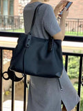 Large Capacity Nylon Shoulder Bags Women Retro Totes OL Casual All-match Underar