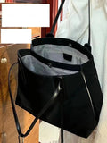 Large Capacity Nylon Shoulder Bags Women Retro Totes OL Casual All-match Underar