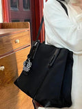 Large Capacity Nylon Shoulder Bags Women Retro Totes OL Casual All-match Underar