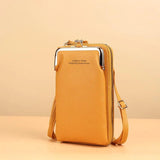 Small Crossbody Bag Matte PU Leather Shoulder Messenger Clutch Bolsas
