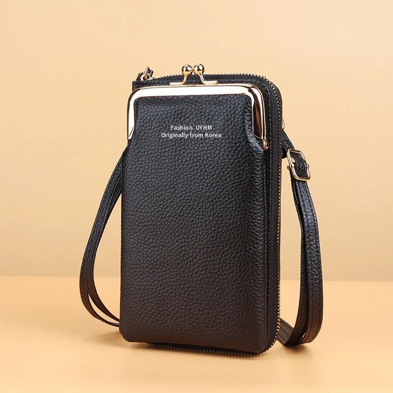 Small Crossbody Bag Matte PU Leather Shoulder Messenger Clutch Bolsas