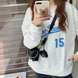 Crescent Underarm Bag Women Solid Zipper Female Handbag Shoulder Bag