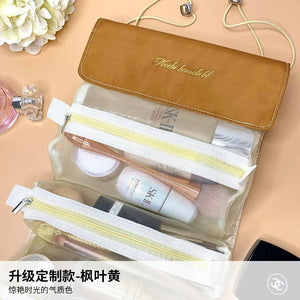 Waterproof Zipper Cosmetic Bag Beauty Case Make Up Organizer