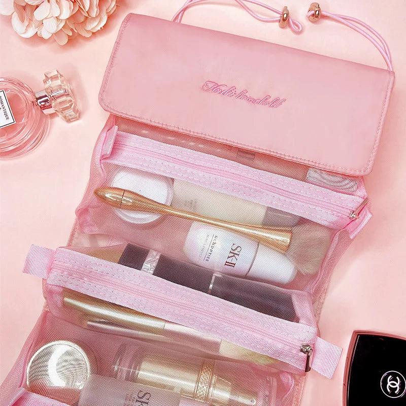 Waterproof Zipper Cosmetic Bag Beauty Case Make Up Organizer