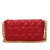 Quilted Crossbody Bags for Women Flap Vintage Clutch Handbag