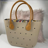 45 cm/65 cm PU Leather Handle For O bag Handbags Women Silicon Bag