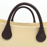 45 cm/65 cm PU Leather Handle For O bag Handbags Women Silicon Bag