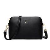Women Leather Crossbody Shell Bag Small Shoulder Bags for Women