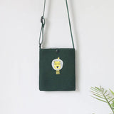 Canvas Shoulder Messenger Bag for Students