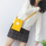 Canvas Shoulder Messenger Bag for Students