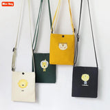 Canvas Shoulder Messenger Bag for Students