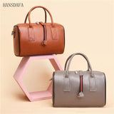 100% Leather Shoulder Bag Women's bag High Soft Cowhide Female Messenger Bag