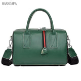 100% Leather Shoulder Bag Women's bag High Soft Cowhide Female Messenger Bag