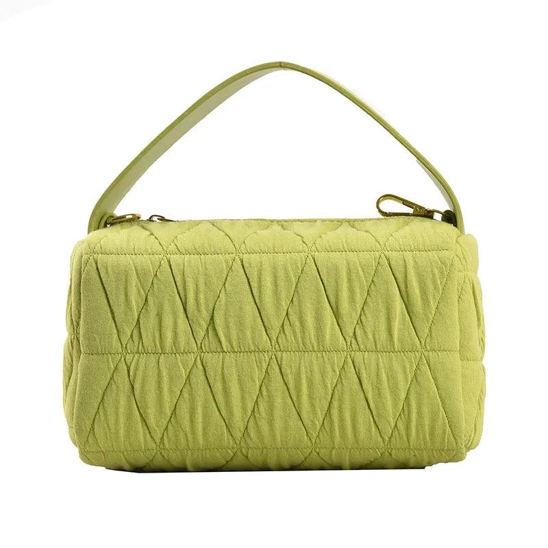 Bright Candy Canvas Clutche Purse Girl Messenger Bag