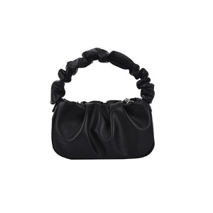 French Style Leather Crossbody Bag