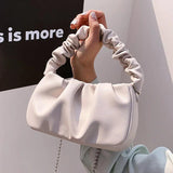 French Style Leather Crossbody Bag