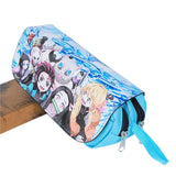 Demon Slayer Anime Double Zipper Pencil Case