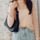Women Retro Handbags PU Leather Shoulder Bag Vintage Hobo Small Hand Bag